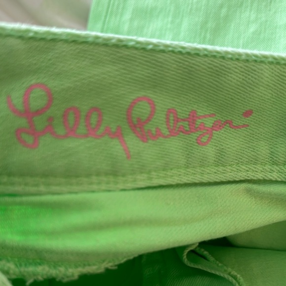 Lilly Pulitzer Green Straight Leg Jeans size 4 - Picture 5 of 6